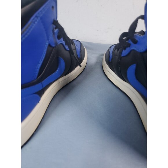 Nike 554724-077 Jordan 1 Mid Hyper Royal - Men's Size 9.5 - Picture 13 of 16